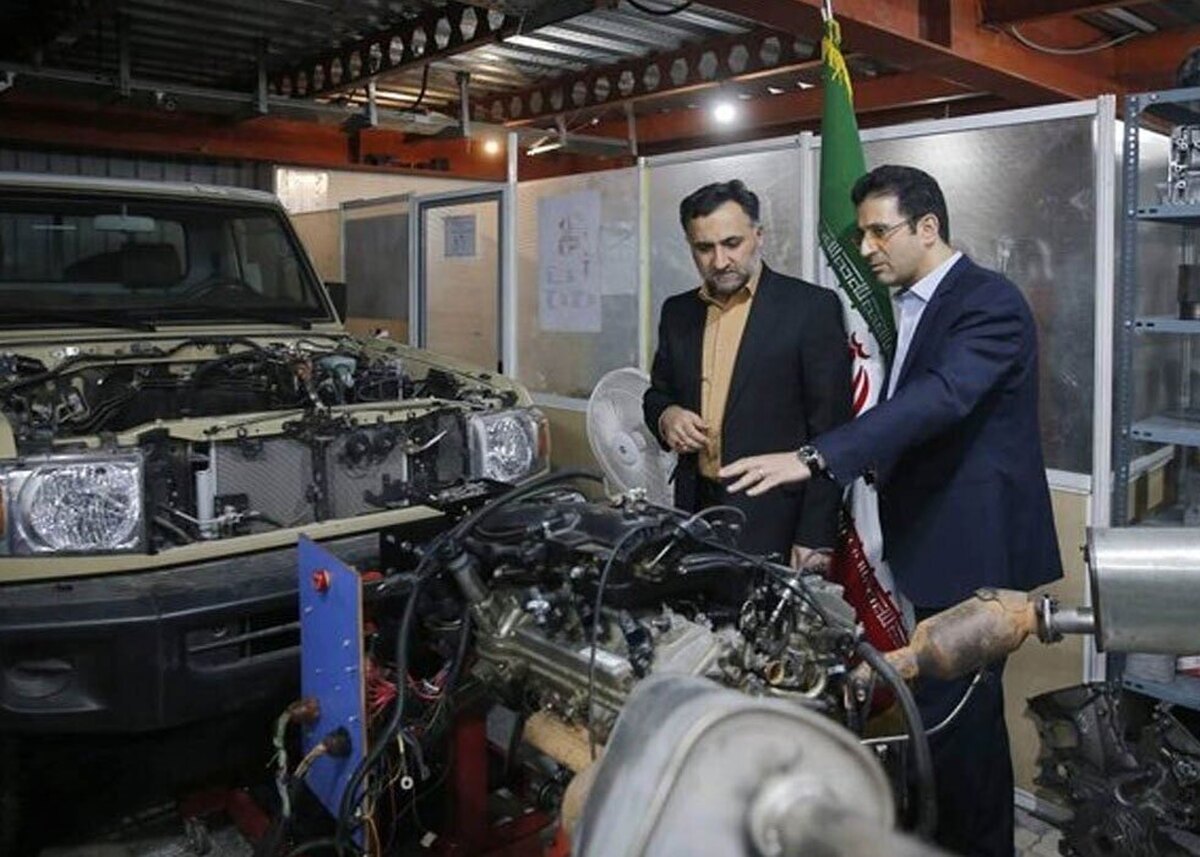 موتور ایرانی برای خودروی ایرانی