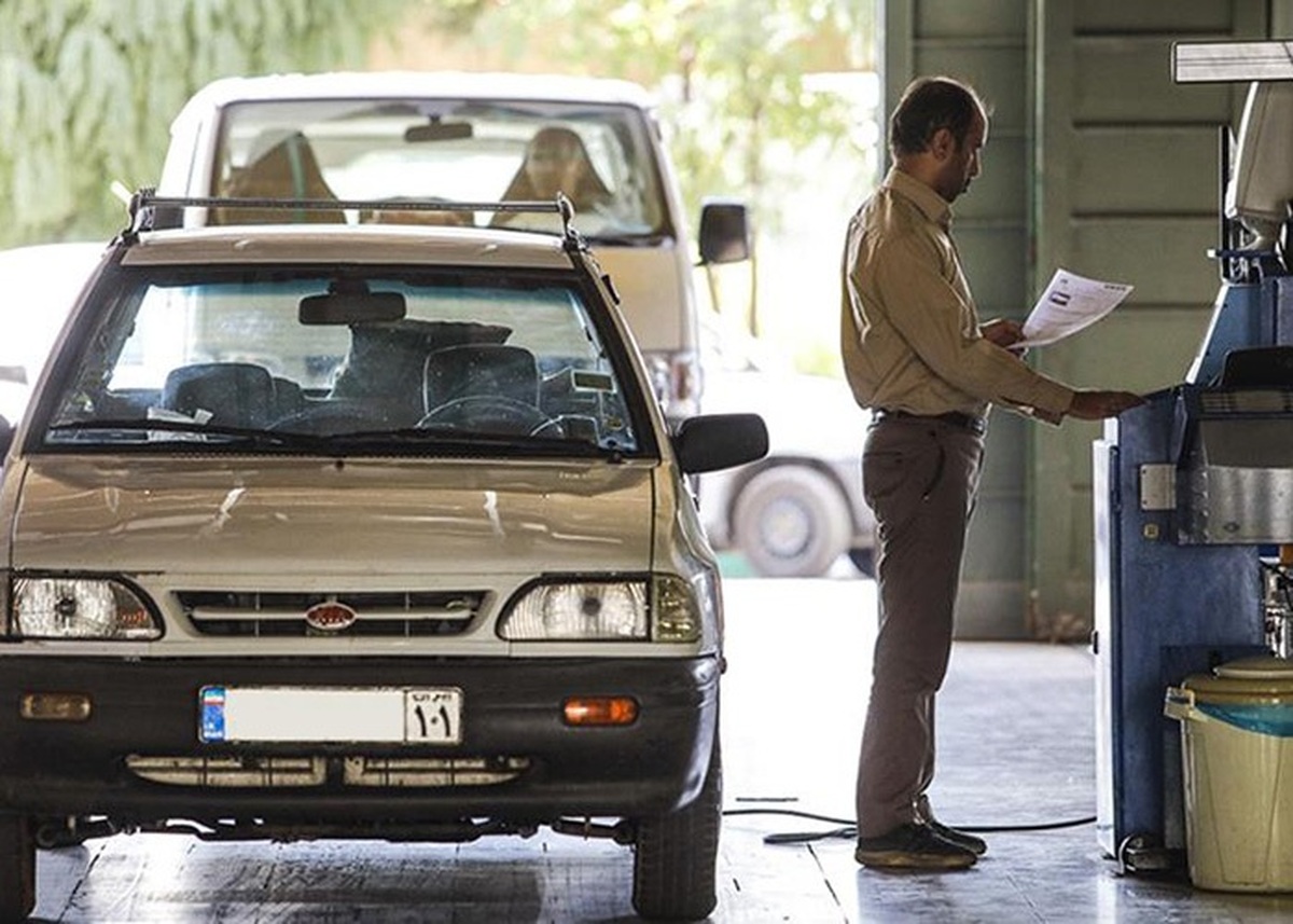 معاینه فنی نیم بهای خودرو در قزوین