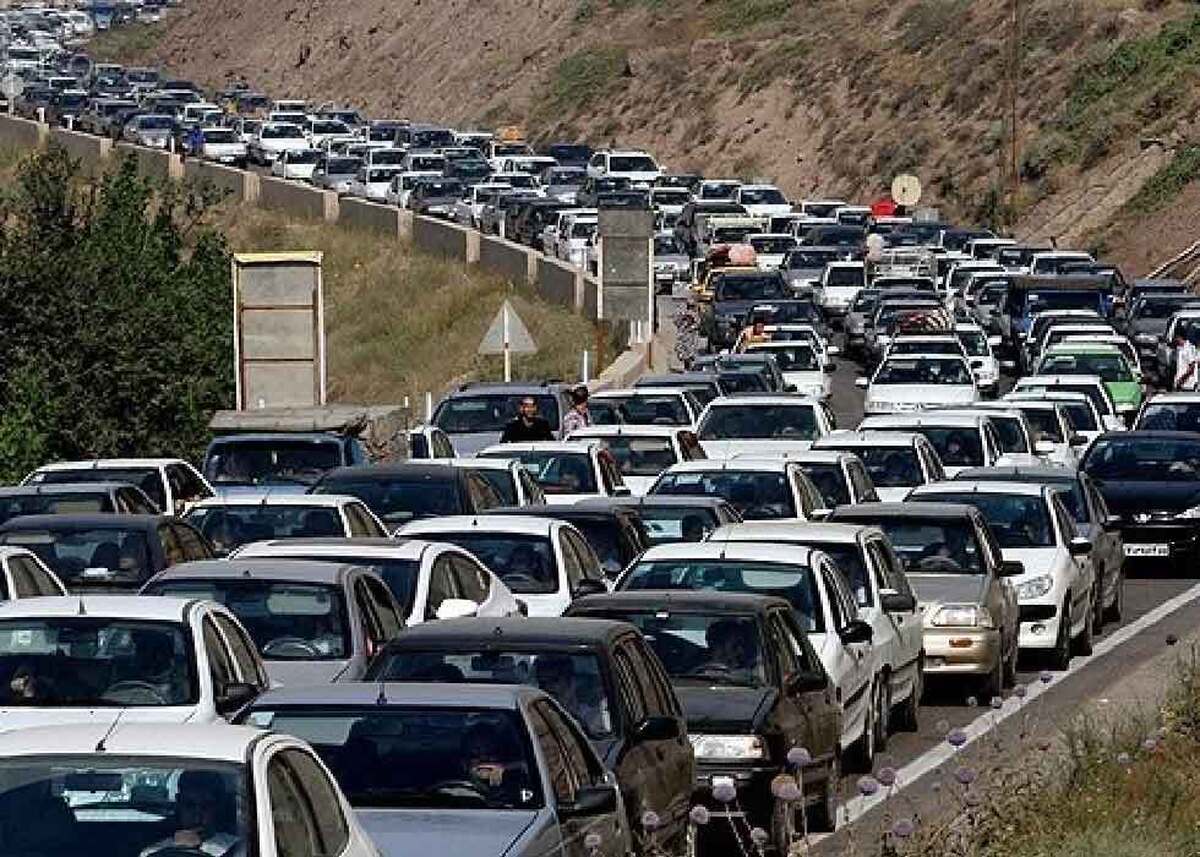 ترافیک سنگین در جاده‌های چالوس ،هراز و سوادکوه