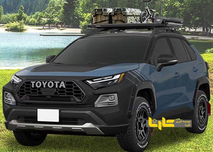 تویوتا RAV۴ با الهام از فیلم‌های علمی تخیلی به توکیو می‌رود