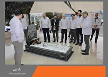 تجدید میثاق مدیرعامل پارس خودرو با شهدای انقلاب و دفاع مقدس منبع سایت کارنا