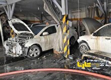 آتش سوزی در تعمیرگاه خودرو مصدوم نداشت + عکس منبع سایت کارنا