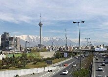 کاهش ترافیک تهران در پی تعطیلی مدارس منبع سایت کارنا