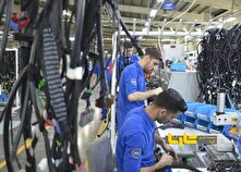 ایران‌خودرو خط تولید دست سیم را در کرمانشاه افتتاح کرد منبع سایت کارنا