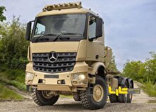 این مرسدس بنز غول‌پیکر، تانک جابه‌جا می‌کند + عکس منبع سایت کارنا