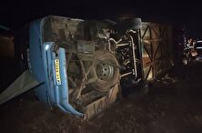 علت واژگونی اتوبوس حامل دانش آموزان کرمانی اعلام شد منبع سایت کارنا