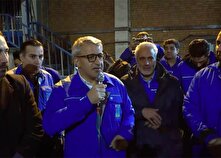 صحبت‌های مدیرعامل گروه صنعتی ایران‌خودرو در جمع کارکنان خط تولید در شب سالگرد پیروزی انقلاب اسلامی منبع سایت کارنا