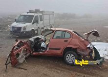 تصادف زنجیره‌ای و خونین 18 خودرو در اراک + فیلم منبع سایت کارنا