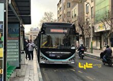 اتوبوس برقی به خیابن های تهران رسید منبع سایت کارنا