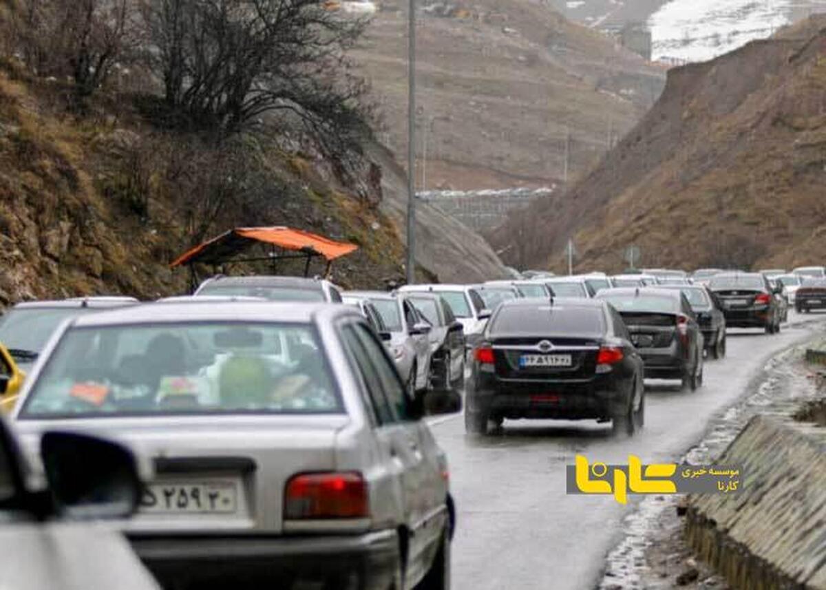 آزادراه تهران - شمال و محور چالوس تا اطلاع‌ثانوی مسدود شد