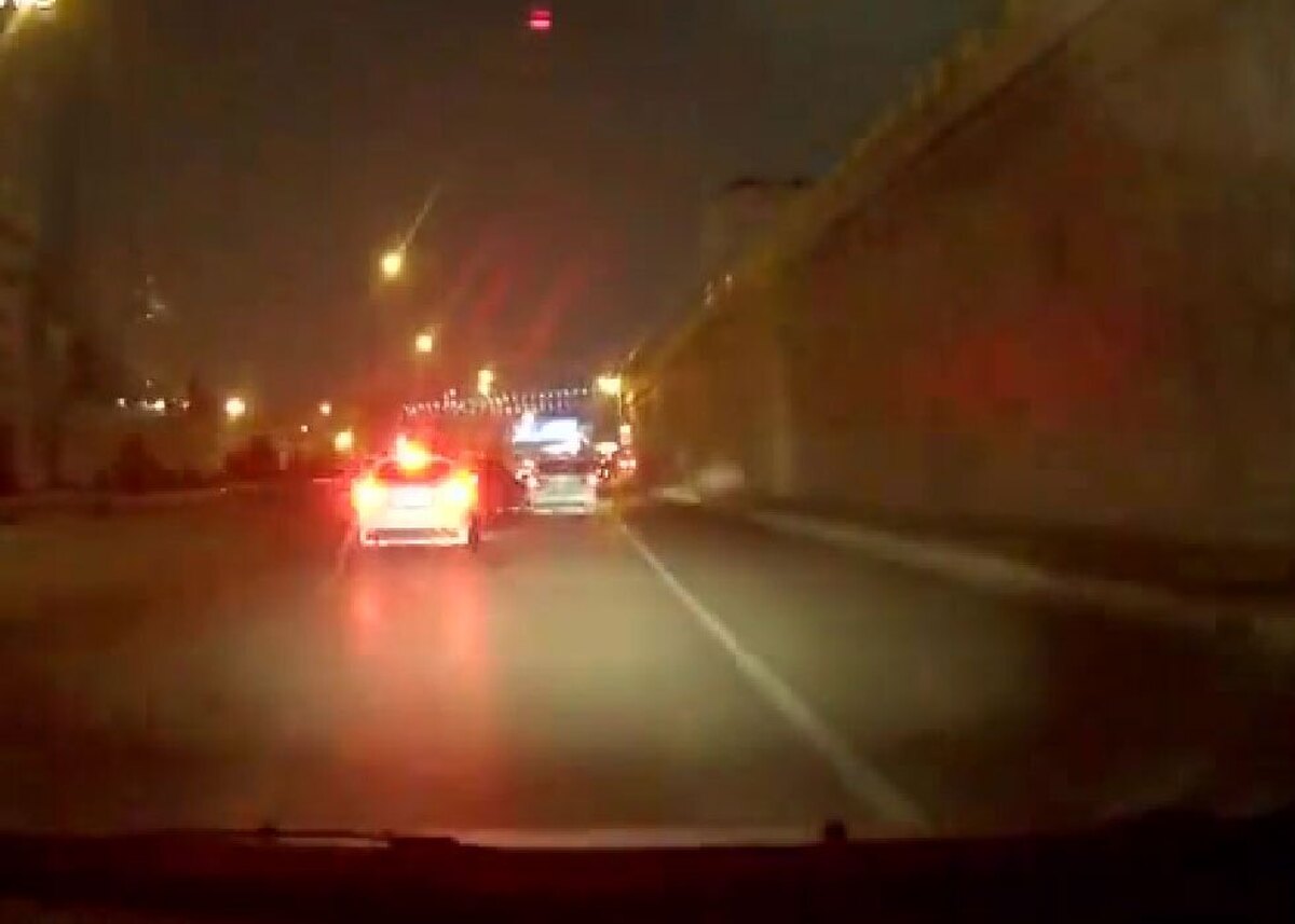 لایی‌کشی شبانه ماشین پلاک دولتی در نیایش | به چند خودرو زد + فیلم