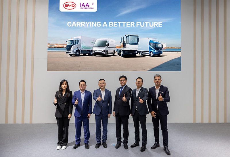 ون برقی BYD در آلمان رونمایی شد، خودرو‌های تجاری BYD در راه بازار + عکس