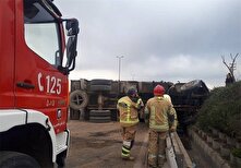 واژگونی کامیون حامل سوخت در کرمانشاه 2 کشته بر جا گذاشت منبع سایت کارنا