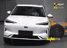 جیلی EX۵ پنج ستاره ایمنی را از دو سازمان گرفت