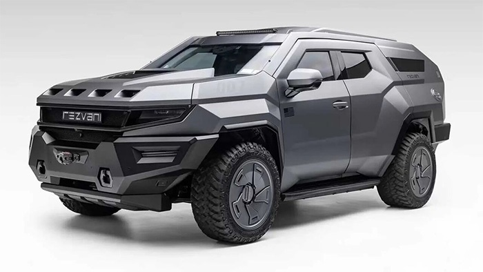 امکانات کادیلاک لیموزین در دل یک نفربر نظامی! امکانات کادیلاک لیموزین در دل یک نفربر نظامی!