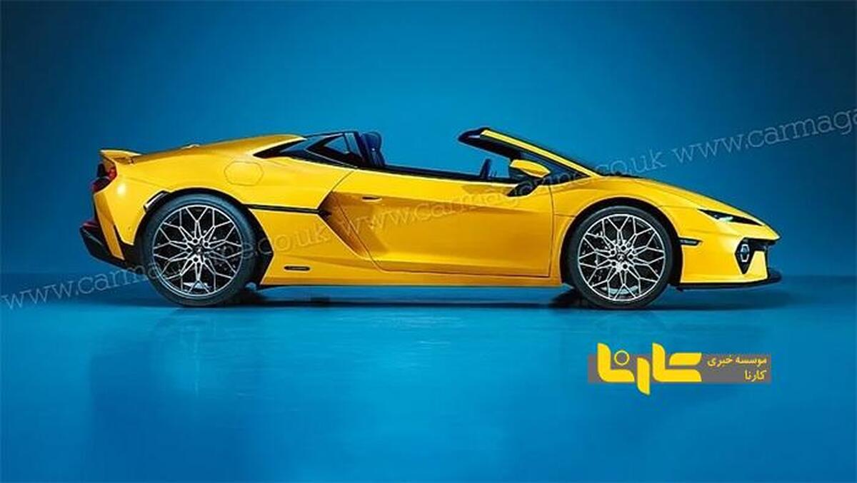 طراحی ذهنی لامبورگینی تمراریو اسپایدر را ببینید + عکس