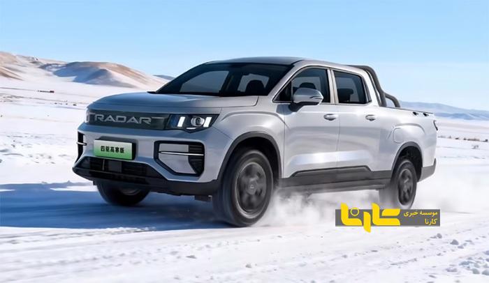 پیکاپ‌های جدید جیلی مناسب هوای سرد و کوهستان هستند