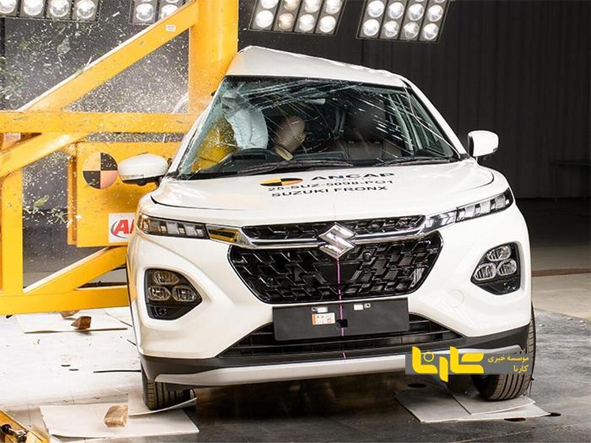 کمربند ایمنی سوزوکی فرانکس کار نکرد! + عکس