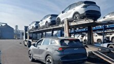 خودرو‌های وارداتی منطقه آزاد مازندران به بندر امیرآباد رسید