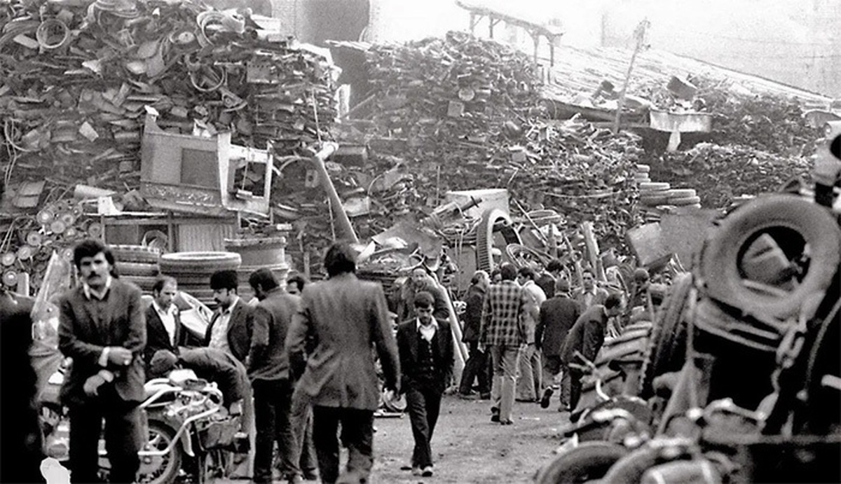 اینجا گورستان ماشین‌های تهران بود!