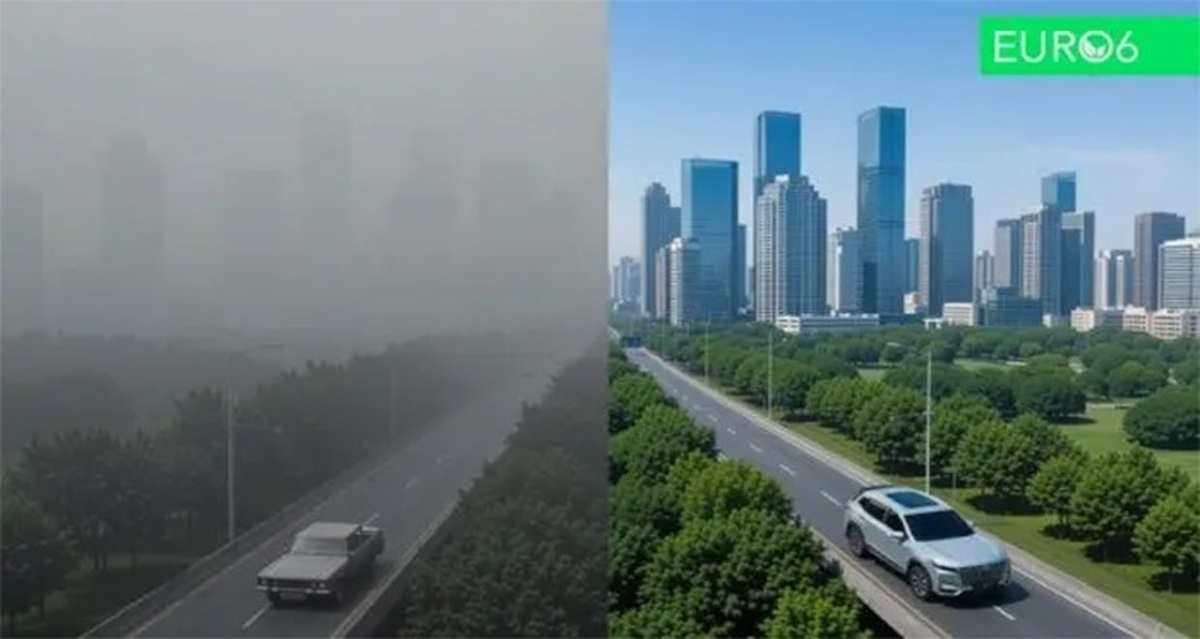 خودرویی که به جای دود به شهر جان می دهد