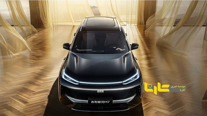 جیلی از کراس اوور گلکسی M۷ رونمایی کرد