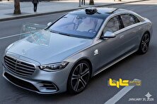 مرسدس با کلاس S وارد بازی روبوتاکسی‌ها می‌شود