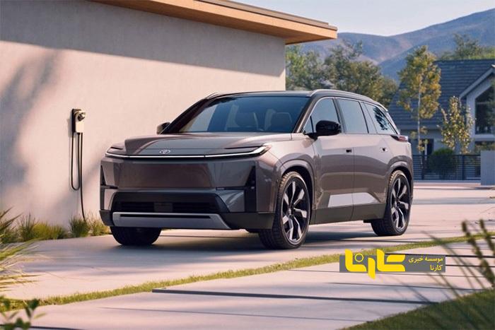تویوتا تیزری از هایلندر برقی ۲۰۲۷ منتشر کرد