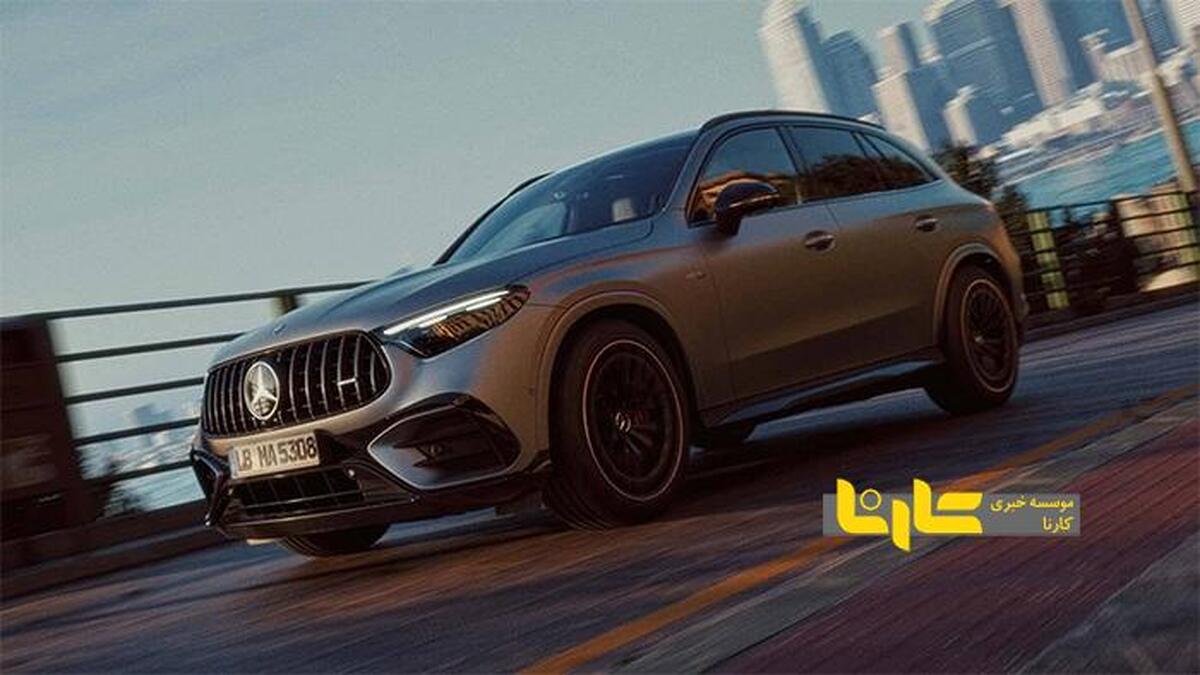 با مرسدس AMG GLC ۵۳ آشنا شوید + عکس