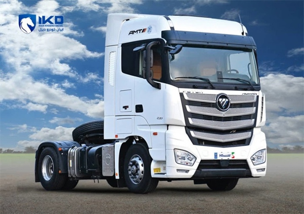 زمان عرضه کشنده H۵ ایران‌خودرو دیزل در بورس کالا اعلام شد