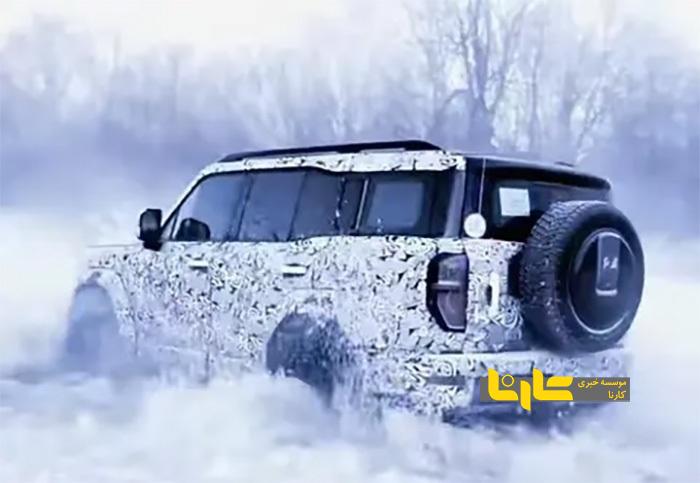 اولین شاسی بلند آفرود هونگچی درز کرد