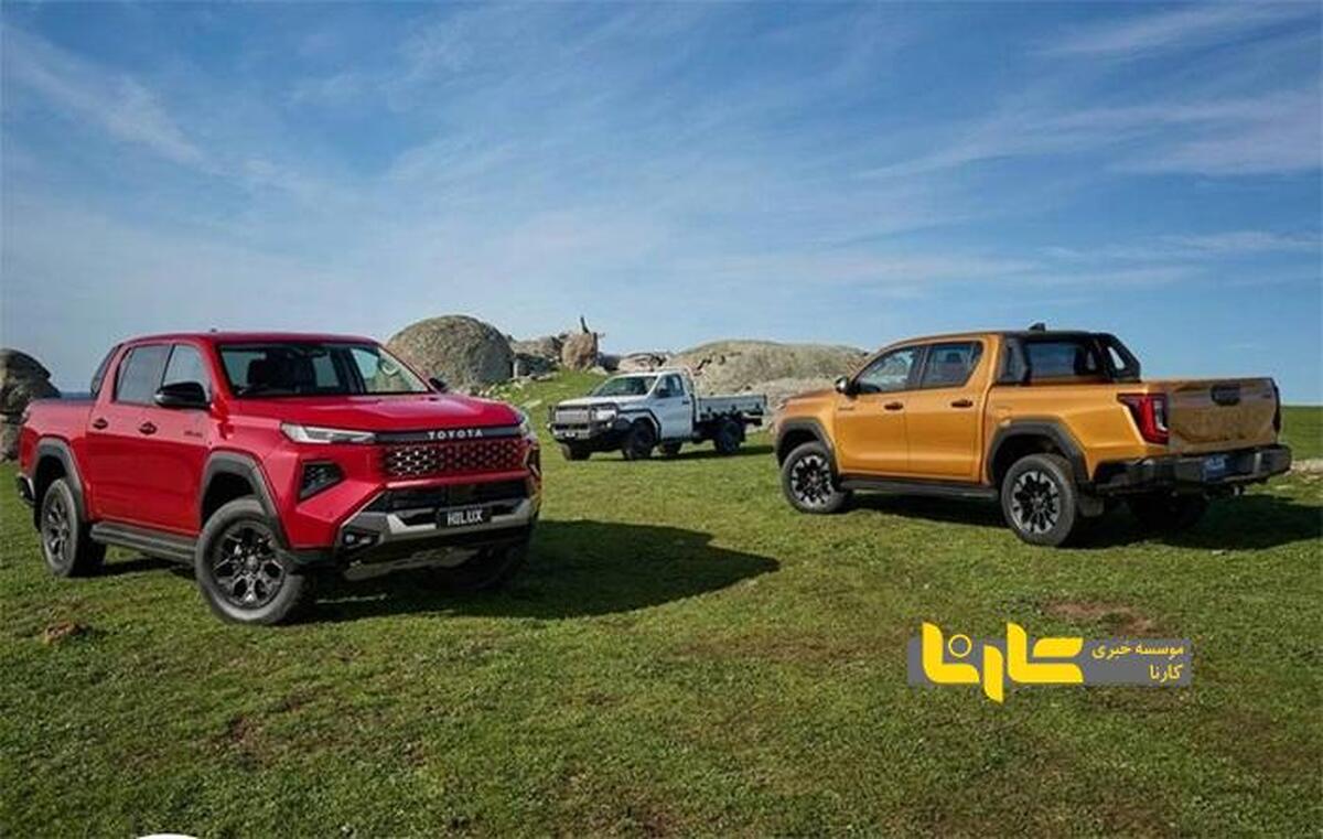 اطلاعات جدیدی از تویوتا هایلوکس ۲۰۲۶ منتشر شد + عکس