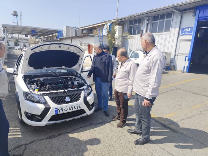 بازدید مدیرعامل پارس‌خودرو از خطوط تولید و تکمیل‌کاری و اداره فروش و تحویل این شرکت