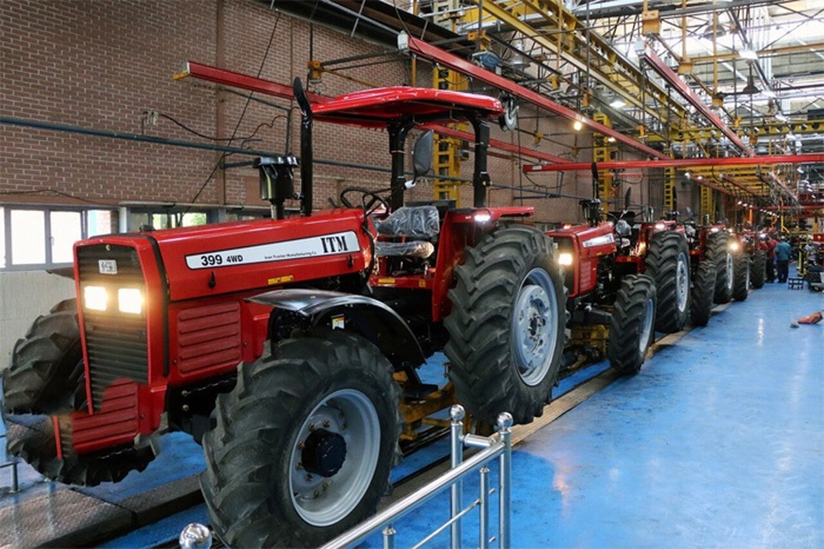 تراکتورسازی ایران با رشد تولید گامی موثر در تامین نیاز داخل برداشته است