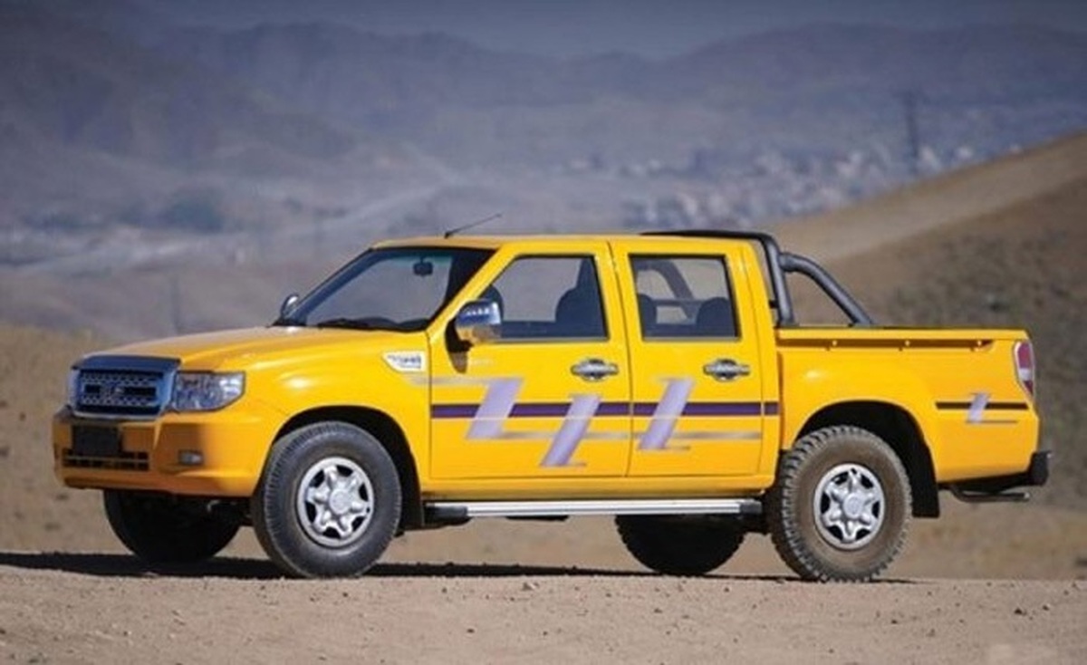 قیمت کارخانه وانت پادرا پلاس افزایش یافت