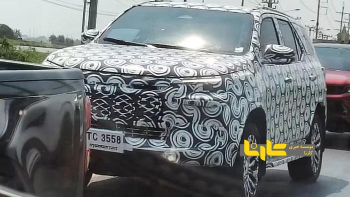 تویوتا در حال آماده سازی فیس لیفت فورچونر است