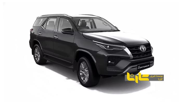 تویوتا در حال آماده سازی فیس لیفت فورچونر است