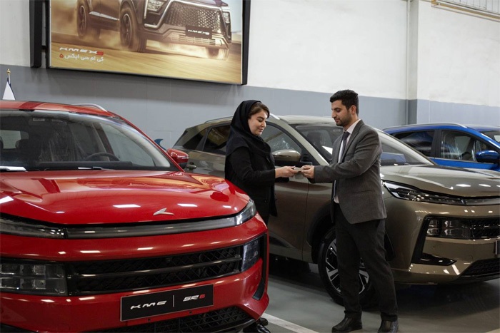 آغاز تحویل جدیدترین شاسی بلند کرمان موتور آغاز تحویل جدیدترین شاسی بلند کرمان موتور