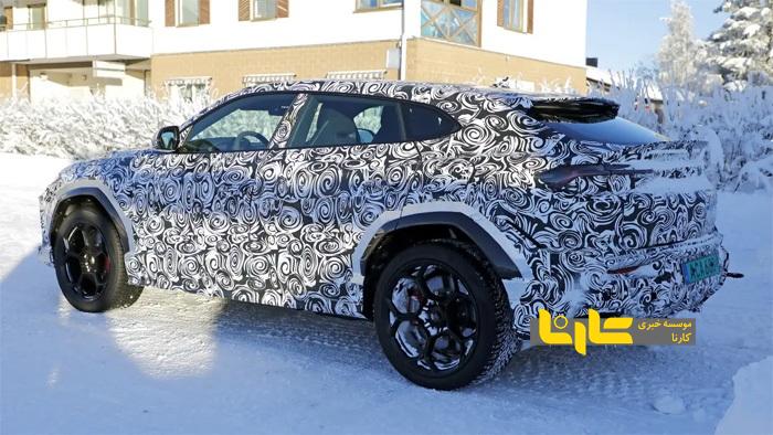 لامبورگینی اوروس پرفورمانته لامبورگینی اوروس پرفورمانته تست میشود