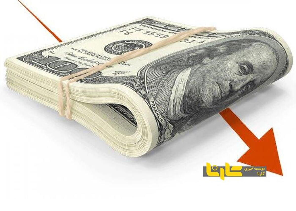 کاهش ۲۵ هزار تومانی دلار در یک ماه