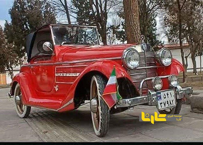 ابتکار یک بروجردی برای معلولان؛ ساخت خودرو با الهام از بنز