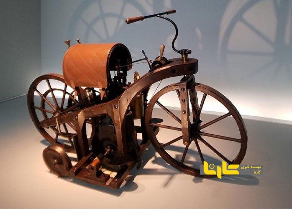 تصاویری جالب از اولین موتورسیکلت جهان + عکس