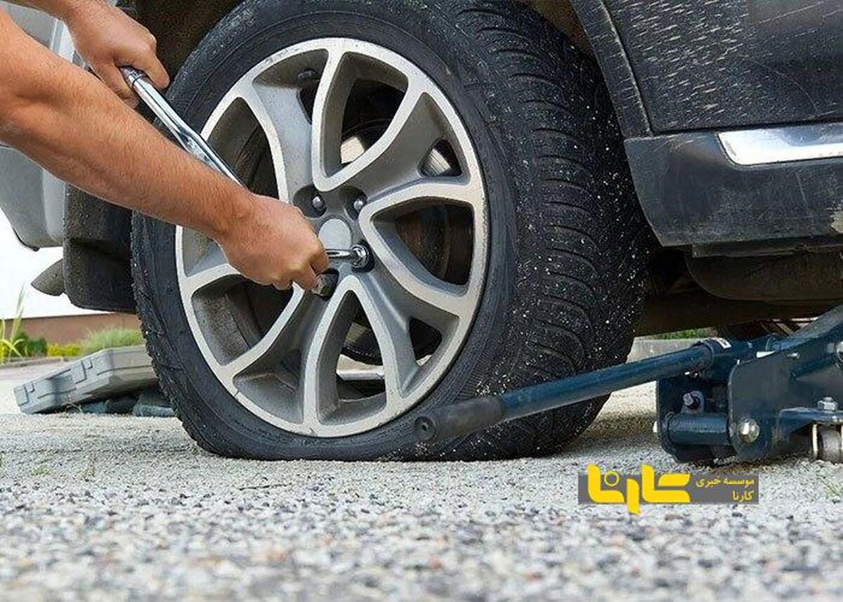 دلایل کم شدن باد لاستیک خودرو