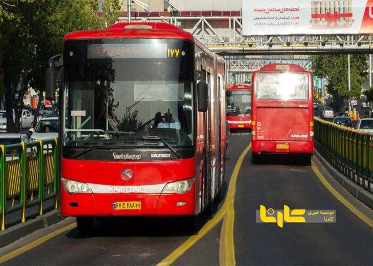 کولر اتوبوس‌های شهری تهران برای تابستان امسال آماده شد