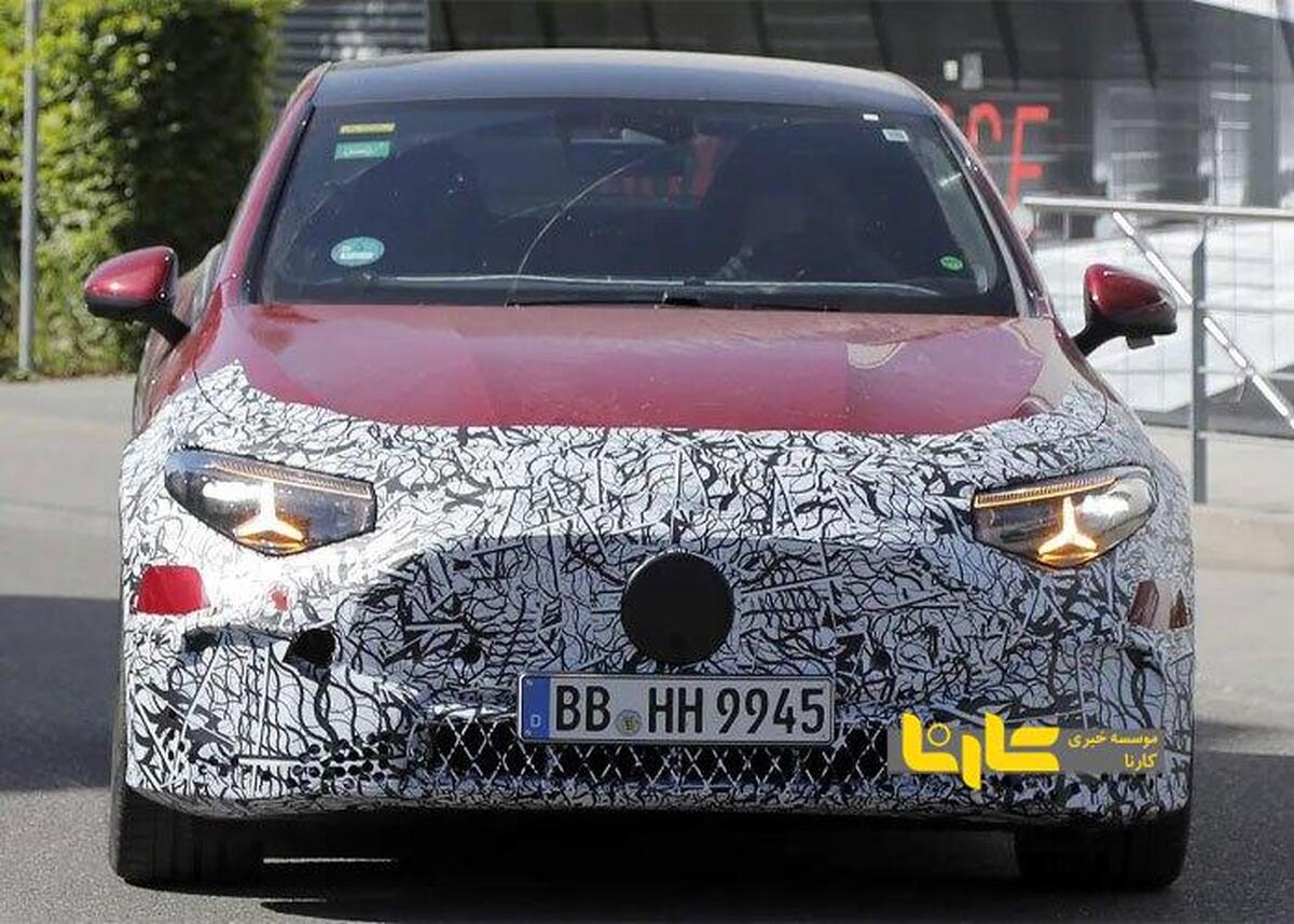 درز تصاویر نسخه AMG از مرسدس CLA برقی