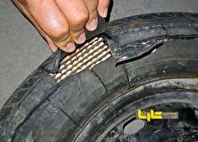 جاساز عجیب دارو‌های قاچاق در لاستیک خودرو + عکس