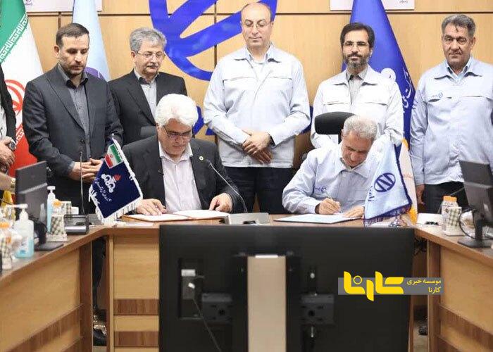 قرارداد تولید ۳۰ هزار دستگاه کامیونت دوگانه‌سوز زامیاد به امضا رسید