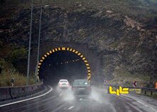 رانندگان مراقب ریزش سنگ در این جاده‌ها باشند منبع سایت کارنا