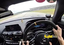 فیلم تصادف شدید مرسدس با سرعت ۲۲۹ کیلومتر