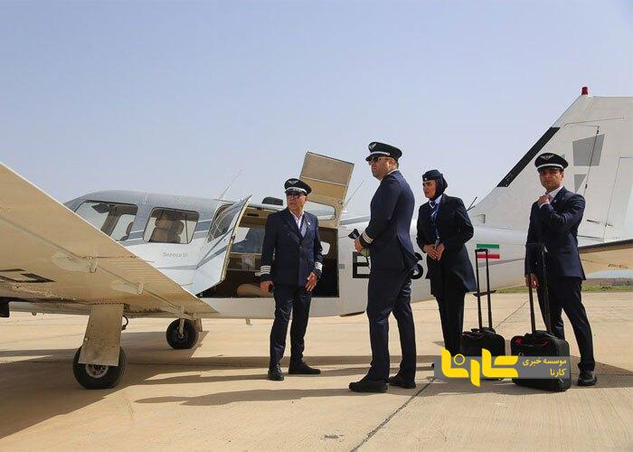 اولین تاکسی پرنده ایران در کرج به پرواز درآمد